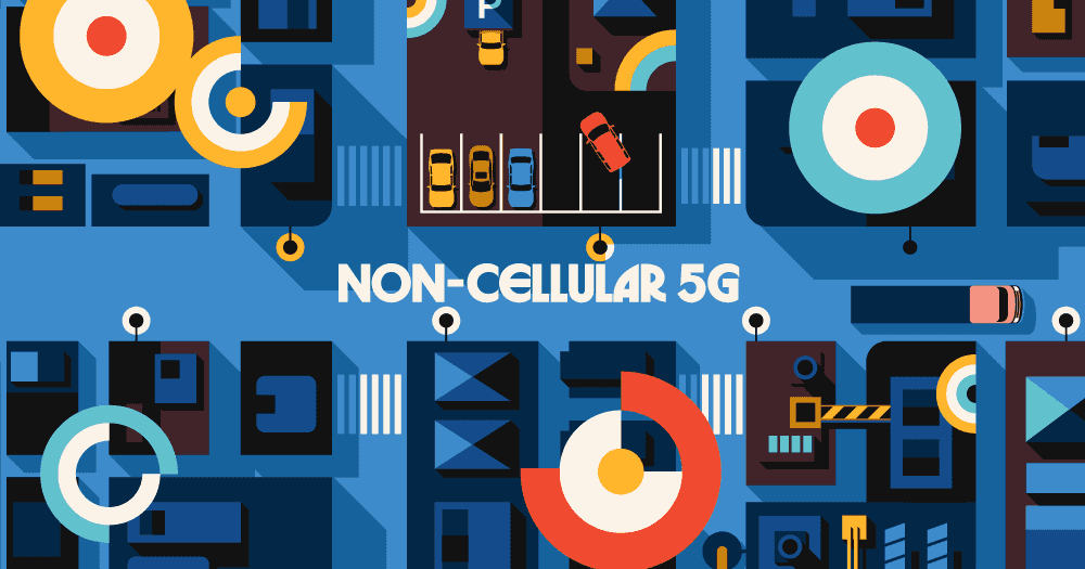 Illustration of the non-cellular 5G IoT standard NR+