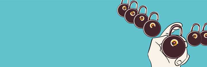 Illustration of smart locks