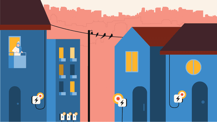 smart metering scenery, license-free connectivity for smart electricity metering