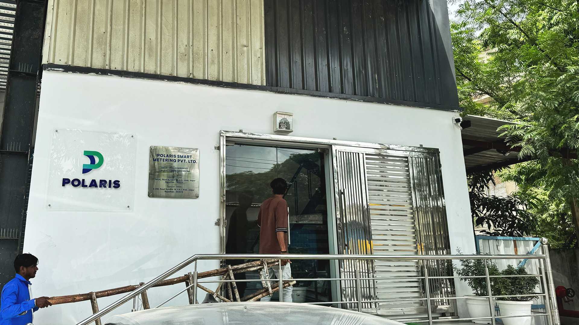 Image of the facade of Polaris Grids India office