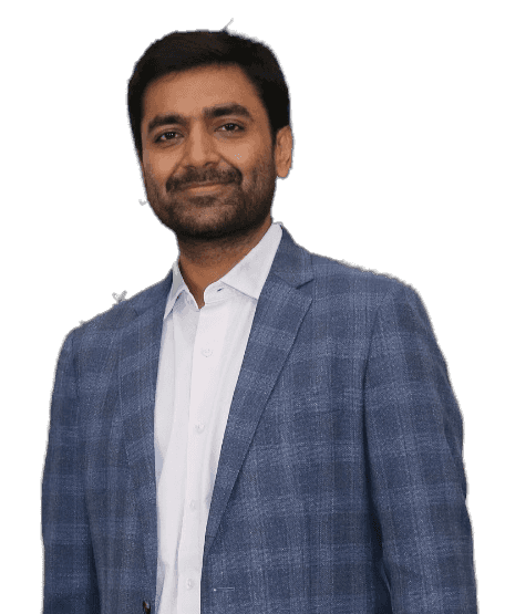 Portrait of Yashraj Kaitan, the CEO of Polaris